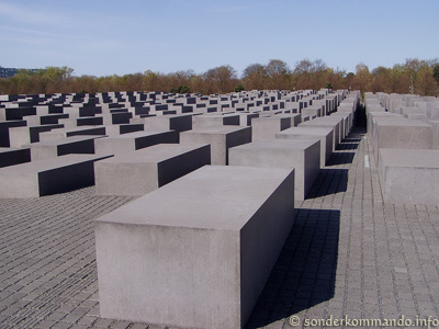 Berlin Denkmal für die ermordeten Juden Europas